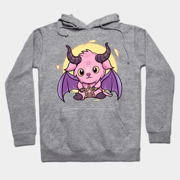 Kawai Baphomet Hoodie by DionArts